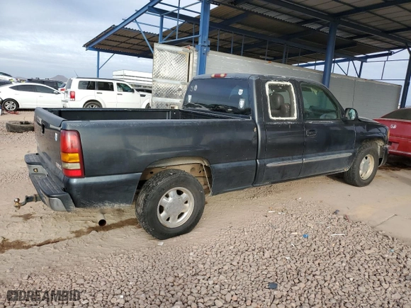 2003 GMC Sierra 1500 SLE with VIN 2GTEC19T431330068, listed as a Copart auction lot 45365775 with 279,350 mi miles and Clean Title. Bid and sale history available at carsss.com. Image 3.