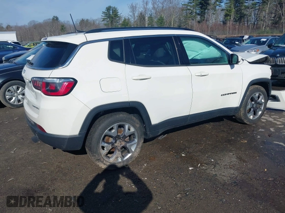 2020 Jeep Compass Limited z VIN 3C4NJCCB4LT129013, wystawiony jako IAAI lot #42016985 z przebiegiem 101 305 mil mil oraz . Historia ofert i sprzedaży dostępna na DreamBid. Obrazek 4.