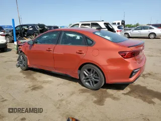 2021 Kia Forte GT-Line with VIN 3KPF34AD3ME385545, listed as a Copart auction lot 59263915 with 35,763 mi miles and Clean title. Bid and sale history available at DreamBid. Image 2.
