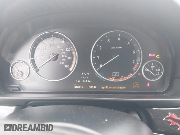 2012 BMW 5 Series 528i xDrive with VIN WBAXH5C56CDW04061, listed as a IAAI auction lot 42208237 with 382,835 mi miles and . Bid and sale history available at DreamBid. Image 7.