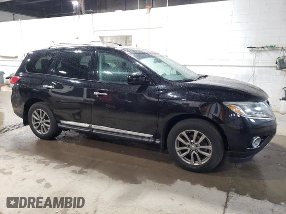 2014 Nissan Pathfinder Platinum with VIN 5N1AR2MM1EC607349, listed as a Copart auction lot 54608515 with 165,964 mi miles and Clean Title. Bid and sale history available at carsss.com. Image 4.