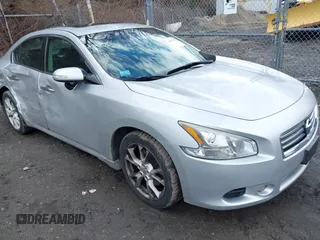 2013 Nissan Maxima S with VIN 1N4AA5AP0DC838596, listed as a IAAI auction lot 41992360 with 117,096 mi miles and . Bid and sale history available at DreamBid. Image 1.