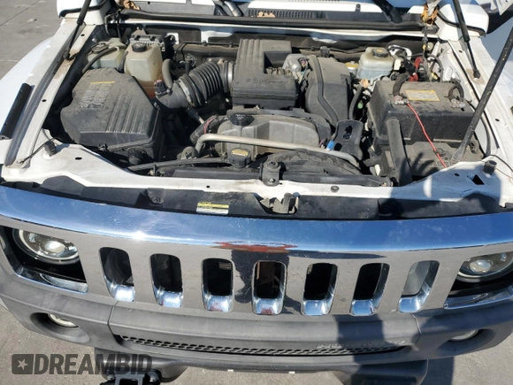 2007 Hummer H3 SUV with VIN 5GTDN13E378177422, listed as a Copart auction lot 79752314 with 163,749 mi miles and Salvage Title. Bid and sale history available at carsss.com. Image 12.