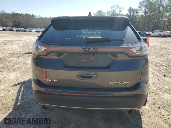 2016 Ford Edge Titanium with VIN 2FMPK4K85GBB16351, listed as a Copart auction lot 49441705 with 179,531 mi miles and Salvage Title. Bid and sale history available at carsss.com. Image 6.