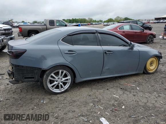2006 Lexus IS 250 z VIN JTHBK262665013563, wystawiony jako Copart lot #54230975 z przebiegiem 220 480 mil mil oraz Szkody całkowita. Historia ofert i sprzedaży dostępna na DreamBid. Obrazek 3.