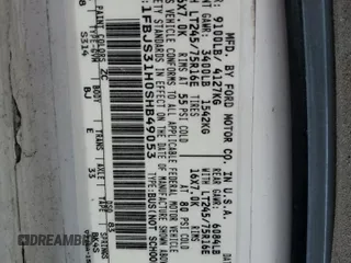 1995 Ford Econoline Wagon XL z VIN 1FBJS31H0SHB49053, wystawiony jako Copart lot #44952525 z przebiegiem Nie podano mil oraz Szkoda całkowita • Salvage title. Historia ofert i sprzedaży dostępna na DreamBid. Obrazek 14.