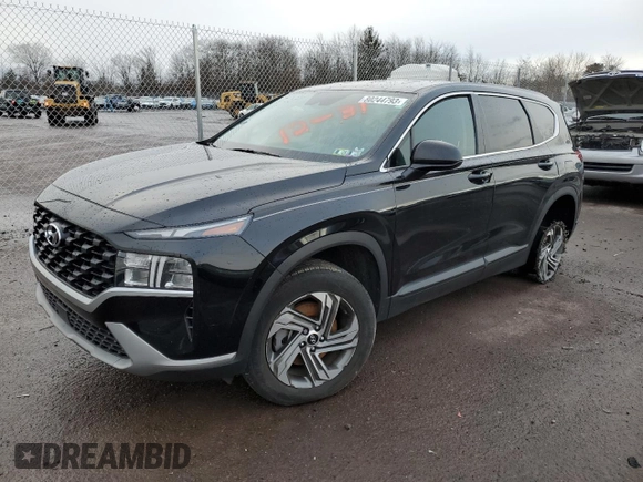 2022 Hyundai Santa Fe SE z VIN 5NMS1DAJ4NH383520, wystawiony jako Copart lot #80244793 z przebiegiem Nie podano mil oraz . Historia ofert i sprzedaży dostępna na DreamBid. Obrazek 1.