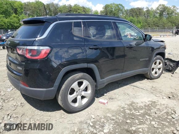2017 Jeep Compass Latitude z VIN 3C4NJDBBXHT692369, wystawiony jako Copart lot #56152005 z przebiegiem 72 578 mil mil oraz Szkoda całkowita • Salvage title. Historia ofert i sprzedaży dostępna na DreamBid. Obrazek 3.