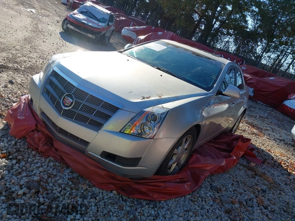 2009 Cadillac CTS AWD w/1SA with VIN 1G6DG577990113457, listed as a IAAI auction lot 38002705 with 101,298 mi miles. Bid and sale history available at carsss.com. Image 2.