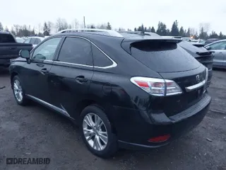 2012 Lexus RX 450h with VIN JTJBC1BA2C2425561, listed as a IAAI auction lot 41147131 with 160,440 mi miles. Bid and sale history available at carsss.com. Image 3.