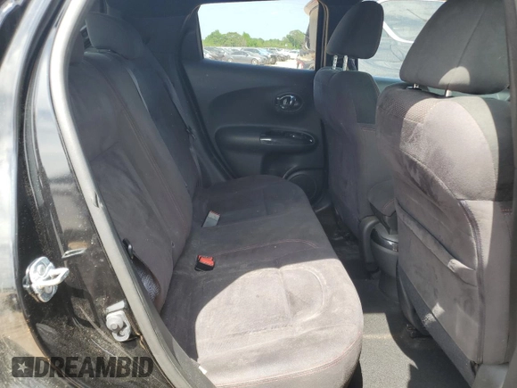 2015 Nissan Juke S with VIN JN8AF5MV4FT562114, listed as a Copart auction lot 53958235 with 93,280 mi miles and Salvage Title. Bid and sale history available at carsss.com. Image 10.