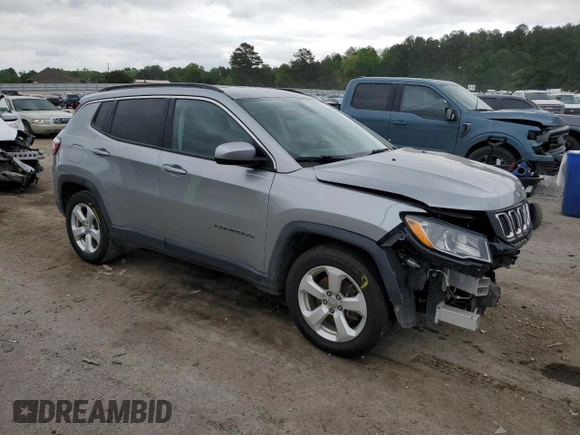 2019 Jeep Compass Latitude z VIN 3C4NJCBB1KT851572, wystawiony jako Copart lot #53131635 z przebiegiem 77 875 mil mil oraz Szkoda całkowita • Salvage title. Historia ofert i sprzedaży dostępna na DreamBid. Obrazek 4.
