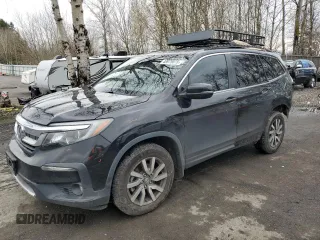 2019 Honda Pilot EX-L with VIN 5FNYF5H57KB020071, listed as a Copart auction lot 48979075 with 106,746 mi miles and Salvage Title. Bid and sale history available at DreamBid. Image 1.
