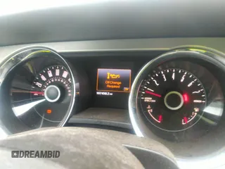 2014 Ford Mustang V6 with VIN 1ZVBP8EM8E5262595, listed as a IAAI auction lot 41754844 with 187,459 mi miles. Bid and sale history available at carsss.com. Image 7.