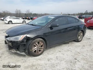 2019 Hyundai Elantra Preferred with VIN KMHD84LF2KU731120, listed as a Copart auction lot 48974415 with 133,488 mi miles and Salvage Title. Bid and sale history available at carsss.com. Image 1.