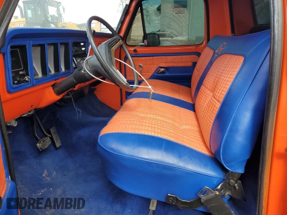 1975 Ford F-150 z VIN F15MLX09534, wystawiony jako Copart lot #43406975 z przebiegiem 71 117 mil mil oraz Czysty tytuł • Clean title. Historia ofert i sprzedaży dostępna na DreamBid. Obrazek 7.