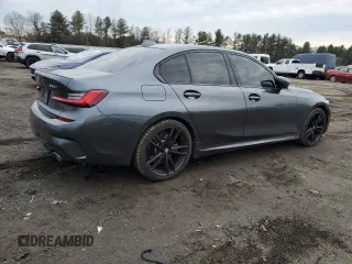 2022 BMW 3 Series 330i xDrive z VIN 3MW5R7J01N8C77673, wystawiony jako Copart lot #43196945 z przebiegiem 39 517 mil mil oraz Szkoda całkowita • Salvage title. Historia ofert i sprzedaży dostępna na DreamBid. Obrazek 3.