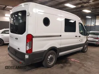 2016 Ford Transit Cargo with VIN 1FTYE1CM0GKA13242, listed as a IAAI auction lot 41655642 with 107,589 mi miles and . Bid and sale history available at carsss.com. Image 4.
