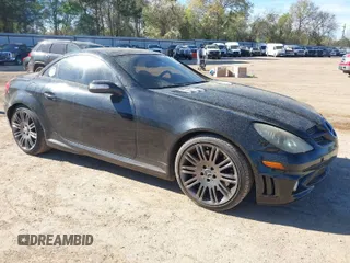 2006 Mercedes-Benz SLK 55 AMG with VIN WDBWK73F06F089585, listed as a IAAI auction lot 41858970 with 160,583 mi miles and . Bid and sale history available at DreamBid. Image 1.