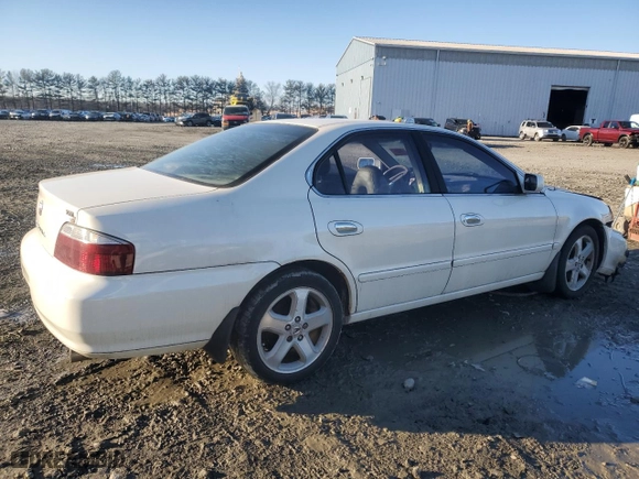 2002 Acura TL Type S with VIN 19UUA56862A021748, listed as a Copart auction lot 43992155 with 0 mi miles and Salvage Title. Bid and sale history available at carsss.com. Image 3.