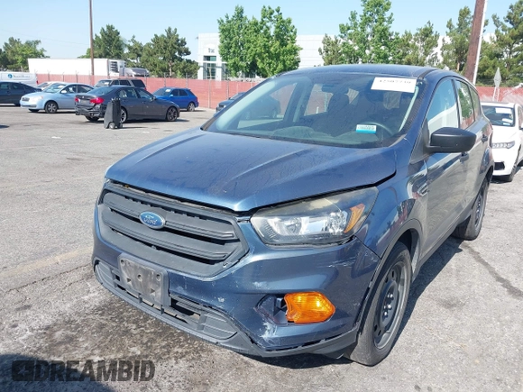 2018 Ford Escape S with VIN 1FMCU0F77JUB27839, listed as a IAAI auction lot 42507739 with 96,464 mi miles and . Bid and sale history available at DreamBid. Image 6.