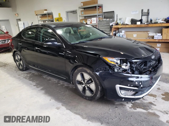 2013 Kia Optima Hybrid LX with VIN KNAGM4AD9D5060618, listed as a Copart auction lot 72752864 with 127,521 mi miles and Salvage Title. Bid and sale history available at carsss.com. Image 4.