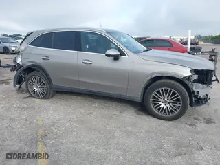 2024 Mercedes-Benz GLC with VIN W1NKM4GB4RF204606, listed as a IAAI auction lot 41161678 with 11,469 mi miles. Bid and sale history available at carsss.com. Image 1.
