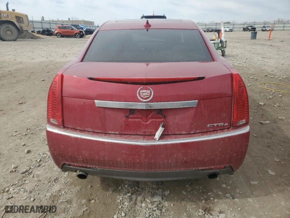 2009 Cadillac CTS AWD w/1SA with VIN 1G6DG577890120674, listed as a Copart auction lot 49469735 with 0 mi miles and Non Repairable. Bid and sale history available at carsss.com. Image 6.