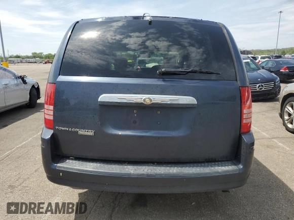 2008 Chrysler Town & Country Touring with VIN 2A8HR54P58R714357, listed as a Copart auction lot 55117305 with 214,330 mi miles and Salvage Title. Bid and sale history available at DreamBid. Image 6.