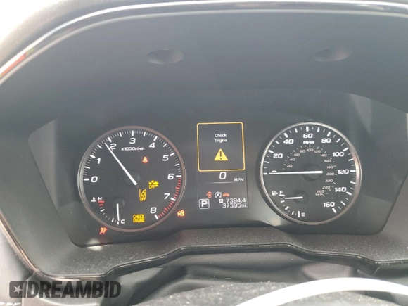 2022 Subaru Legacy with VIN 4S3BWAB68N3004270, listed as a Copart auction lot 57561365 with 37,395 mi miles and Salvage title. Bid and sale history available at DreamBid. Image 9.