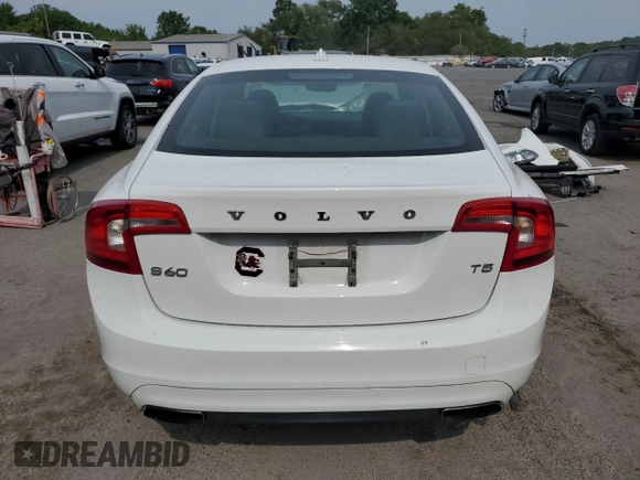 2015 Volvo S60 T5 Drive-E Premier with VIN YV126MFK7F1361049, listed as a Copart auction lot 64773613 with 81,329 mi miles. Bid and sale history available at carsss.com. Image 6.