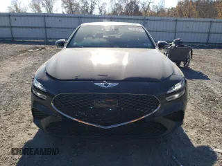 2022 Genesis G70 3.3T with VIN KMTG54TE4NU096876, listed as a Copart auction lot 78324464 with 32,349 mi miles and Salvage Title. Bid and sale history available at DreamBid. Image 5.