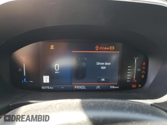 2023 Ford Escape Active with VIN 1FMCU0GN2PUA04312, listed as a Copart auction lot 52388765 with 55,775 mi miles and Clean Title. Bid and sale history available at DreamBid. Image 9.
