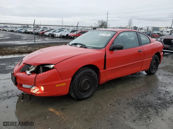 2003 Pontiac Sunfire with VIN 1G2JB12F437296470, listed as a Copart auction lot 88111485 with 0 mi miles and Salvage Title. Bid and sale history available at carsss.com. Image 1.