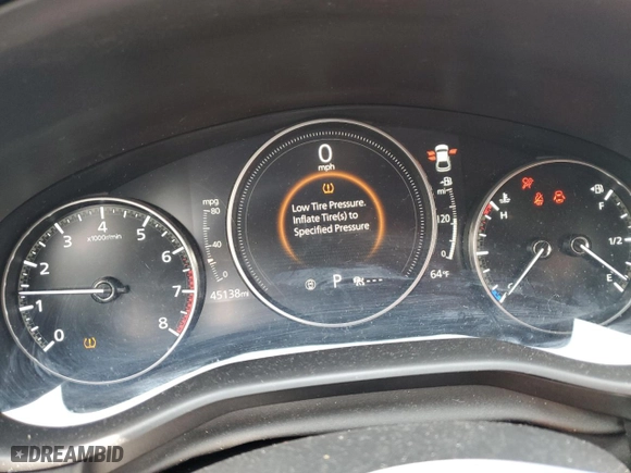 2019 Mazda Mazda3 Hatchback w/Preferred Pkg with VIN JM1BPAMM0K1139338, listed as a Copart auction lot 43773725 with 45,138 mi miles and Salvage Title. Bid and sale history available at carsss.com. Image 9.