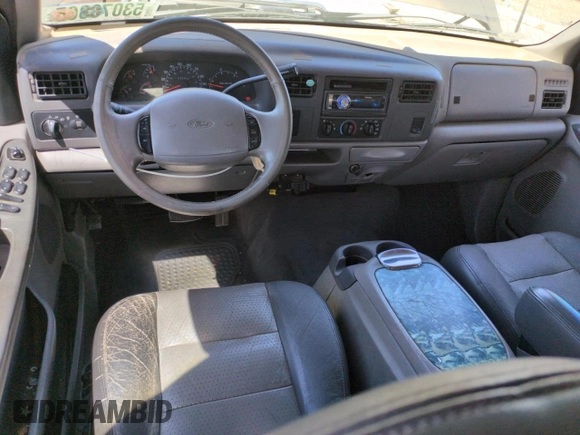 2001 Ford F-250 XL with VIN 1FTNW21F61EB84674, listed as a Copart auction lot 53078865 with 232,358 mi miles and Salvage title. Bid and sale history available at DreamBid. Image 8.