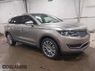 2018 Lincoln MKX Reserve with VIN 2LMPJ8LR5JBL49725, listed as a IAAI auction lot 41515866 with 32,309 mi miles. Bid and sale history available at carsss.com. Image 1.