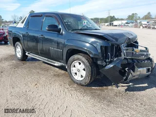 2009 Chevrolet Avalanche LT w/2LT with VIN 3GNFK22079G191901, listed as a IAAI auction lot 41641130 with 187,892 mi miles. Bid and sale history available at carsss.com. Image 1.