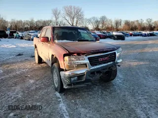 2010 GMC Canyon SLE1 with VIN 1GTJTCDE8A8113426, listed as a Copart auction lot 45753455 with 185,676 mi miles and Salvage Title. Bid and sale history available at carsss.com. Image 10.