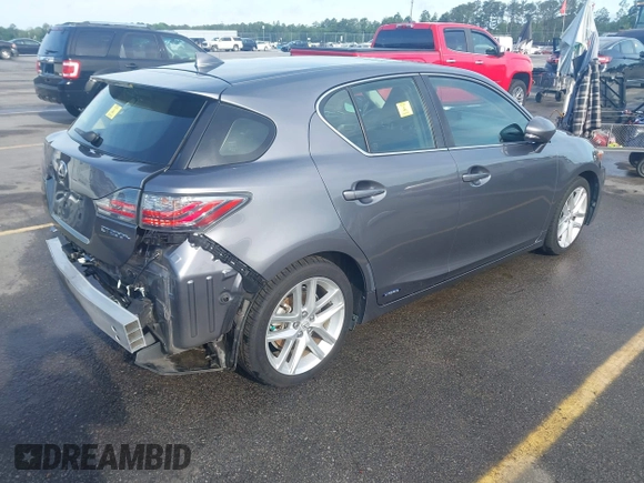 2014 Lexus CT 200h с VIN JTHKD5BH5E2179191, выставлен на аукционе IAAI как лот 42205261 с пробегом 105 856 миль миль и . История ставок и продаж доступна на DreamBid. Изображение 4.
