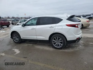 2022 Acura RDX w/Technology Package with VIN 5J8TC2H53NL017284, listed as a Copart auction lot 45630815 with 0 mi miles and Salvage Title. Bid and sale history available at carsss.com. Image 2.