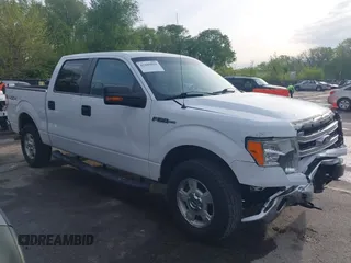 2014 Ford F-150 XL with VIN 1FTFW1EFXEKE92754, listed as a IAAI auction lot 42109551 with 219,130 mi miles. Bid and sale history available at carsss.com. Image 1.