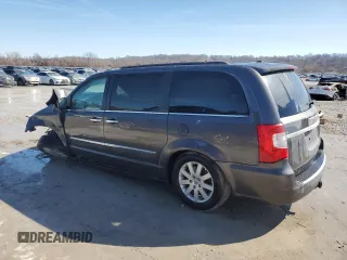 2015 Chrysler Town & Country Touring with VIN 2C4RC1BG7FR716665, listed as a Copart auction lot 46497865 with 0 mi miles and Salvage Title. Bid and sale history available at carsss.com. Image 2.