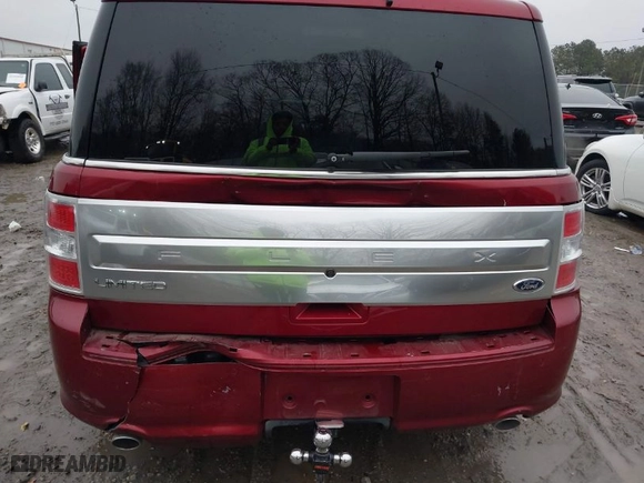 2018 Ford Flex Limited with VIN 2FMGK5D85JBA11383, listed as a IAAI auction lot 41433342 with 123,519 mi miles. Bid and sale history available at carsss.com. Image 6.