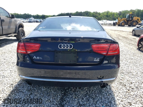 2011 Audi A8 z VIN WAURVAFD6BN013525, wystawiony jako Copart lot #57682755 z przebiegiem 248 492 mil mil oraz Czysty tytuł • Clean title. Historia ofert i sprzedaży dostępna na DreamBid. Obrazek 6.