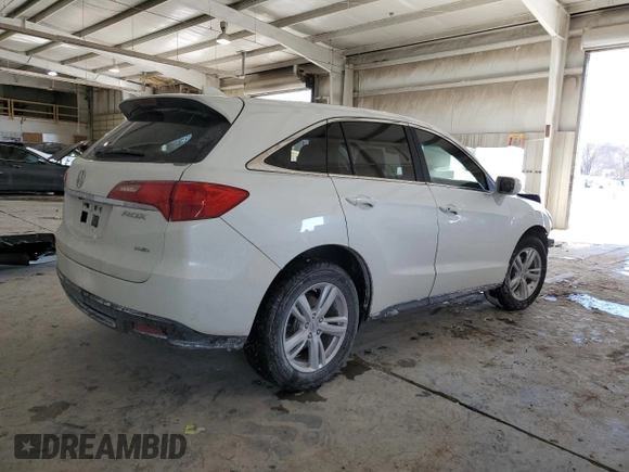 2015 Acura RDX with VIN 5J8TB4H3XFL020150, listed as a Copart auction lot 46269065 with 0 mi miles and Salvage Title. Bid and sale history available at carsss.com. Image 3.