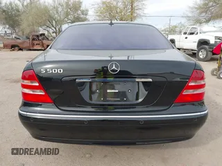 2001 Mercedes-Benz S-Class with VIN WDBNG75J71A135899, listed as a IAAI auction lot 41534215 with 51,646 mi miles. Bid and sale history available at carsss.com. Image 16.