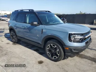 2024 Ford Bronco Sport Outer Banks with VIN 3FMCR9C65RRF37446, listed as a Copart auction lot 54663875 with 1,819 mi miles and Non repairable. Bid and sale history available at DreamBid. Image 4.