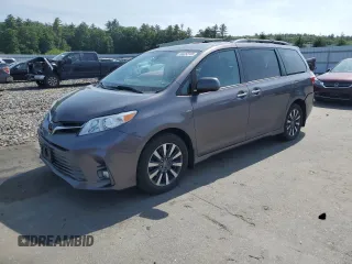 2019 Toyota Sienna XLE z VIN 5TDDZ3DC5KS221137, wystawiony jako Copart lot #60358185 z przebiegiem 105 767 mil mil oraz Szkoda całkowita • Salvage title. Historia ofert i sprzedaży dostępna na DreamBid. Obrazek 1.