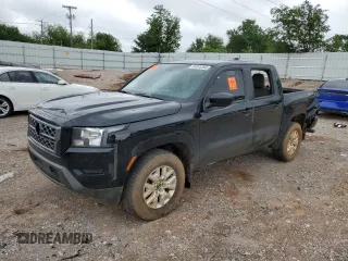 2022 Nissan Frontier SV with VIN 1N6ED1EK8NN614277, listed as a Copart auction lot 54945365 with 109,442 mi miles and Salvage title. Bid and sale history available at DreamBid. Image 1.